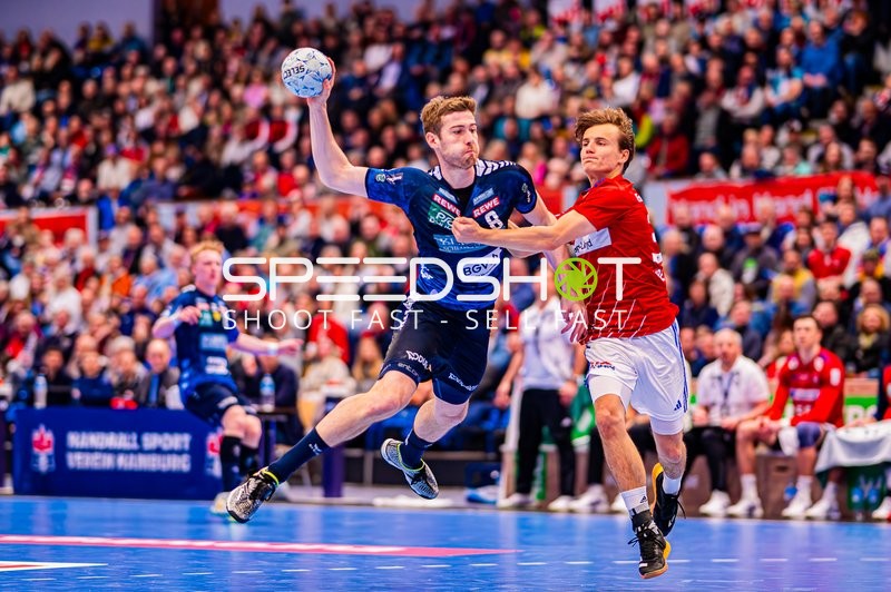 Handball I Herren I Saison 2024-2025 I Daikin HBL I 18. Spieltag I Handball Sportverein Hamburg - Rhein-Neckar Löwen I 09.02.2025