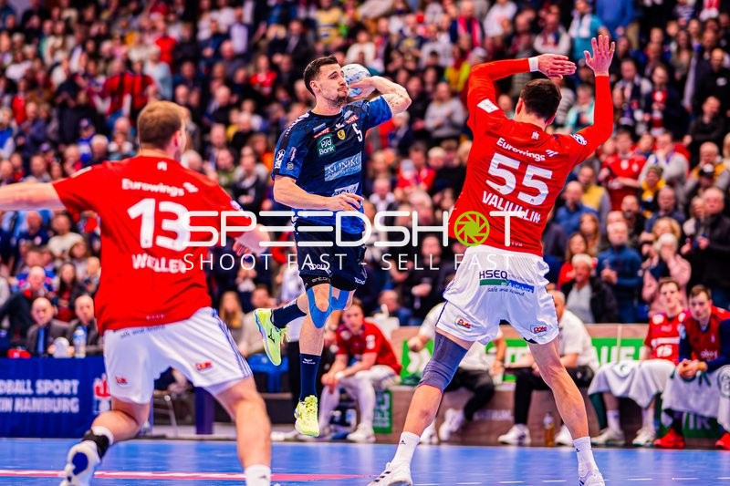 Handball I Herren I Saison 2024-2025 I Daikin HBL I 18. Spieltag I Handball Sportverein Hamburg - Rhein-Neckar Löwen I 09.02.2025