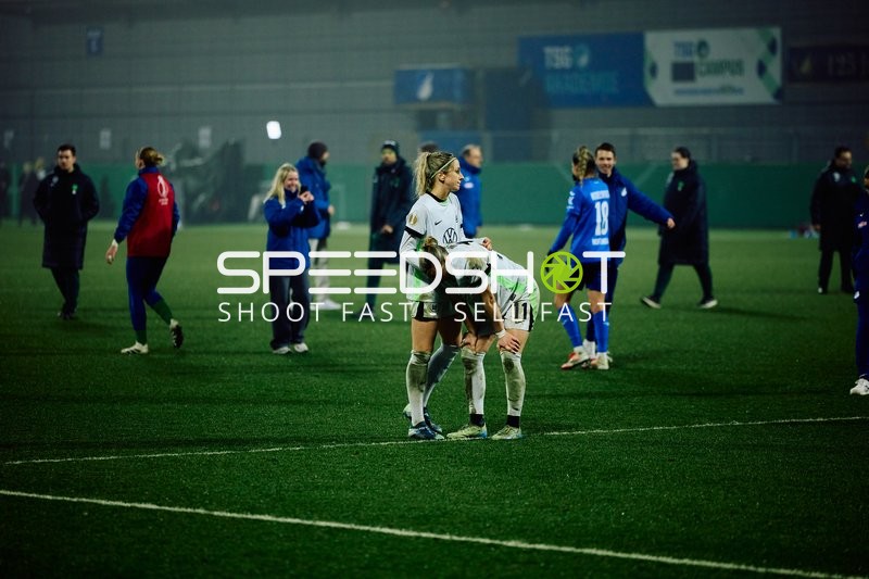 DFB Pokal TSG Hoffenheim Frauen vs Vfl Wolfsburg