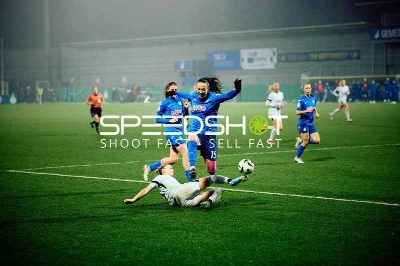 DFB Pokal TSG Hoffenheim Frauen vs Vfl Wolfsburg
