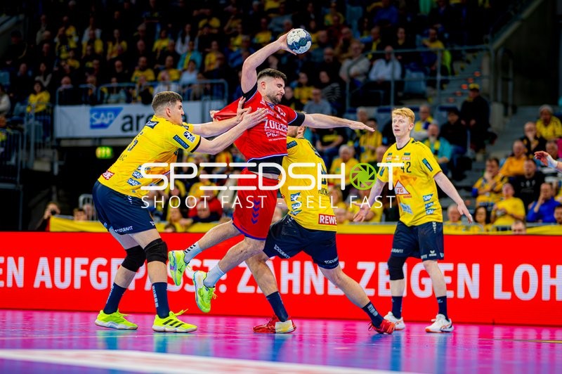 Handball I Herren I Saison 2024-2025 I Daikin HBL I 19. Spieltag I Rhein-Neckar Löwen - SG BBM Bietigheim I 13.02.2025