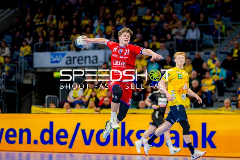 Handball I Herren I Saison 2024-2025 I Daikin HBL I 19. Spieltag I Rhein-Neckar Löwen - SG BBM Bietigheim I 13.02.2025