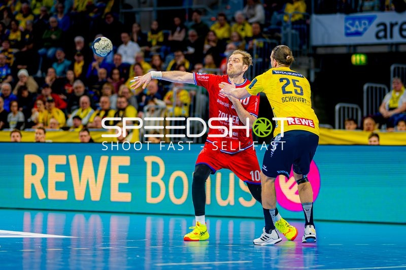 Handball I Herren I Saison 2024-2025 I Daikin HBL I 19. Spieltag I Rhein-Neckar Löwen - SG BBM Bietigheim I 13.02.2025