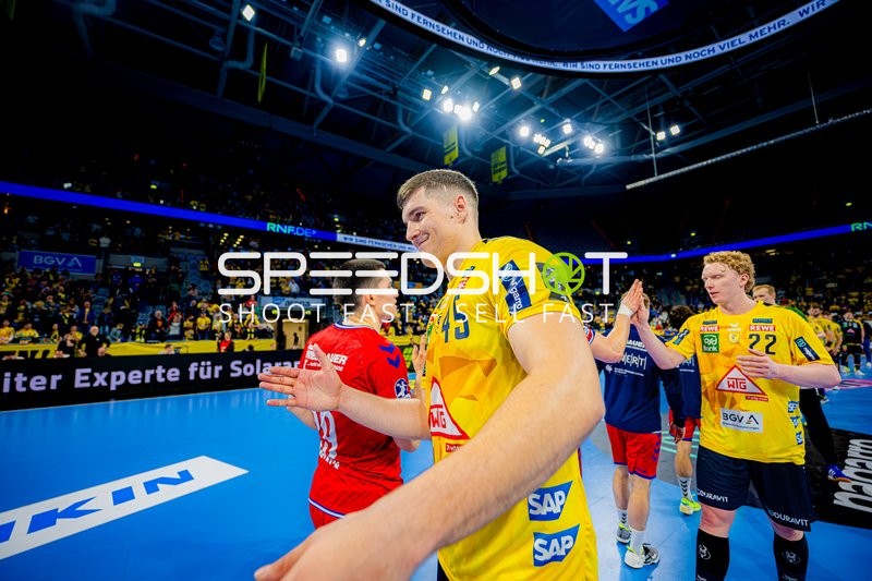 Handball I Herren I Saison 2024-2025 I Daikin HBL I 19. Spieltag I Rhein-Neckar Löwen - SG BBM Bietigheim I 13.02.2025