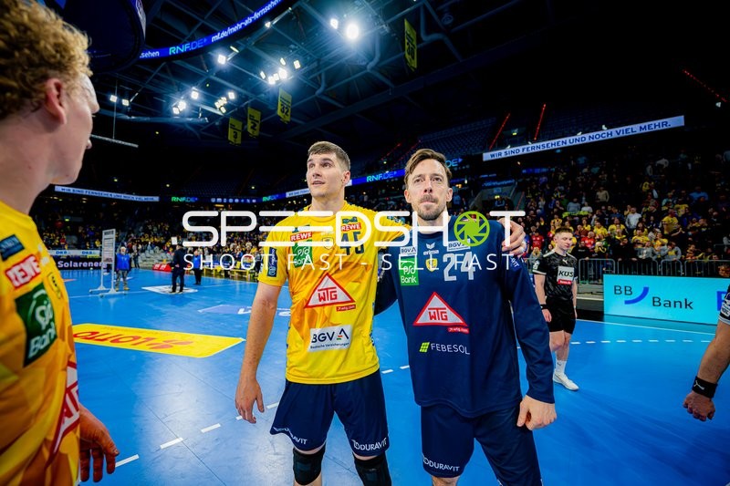 Handball I Herren I Saison 2024-2025 I Daikin HBL I 19. Spieltag I Rhein-Neckar Löwen - SG BBM Bietigheim I 13.02.2025