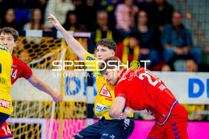 Handball I Herren I Saison 2024-2025 I Daikin HBL I 19. Spieltag I Rhein-Neckar Löwen - SG BBM Bietigheim I 13.02.2025