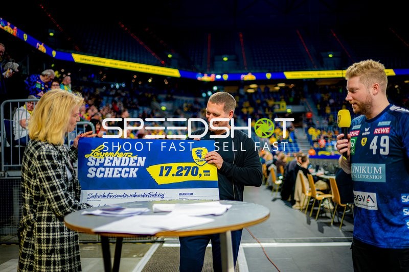 Handball I Herren I Saison 2024-2025 I Daikin HBL I 19. Spieltag I Rhein-Neckar Löwen - SG BBM Bietigheim I 13.02.2025