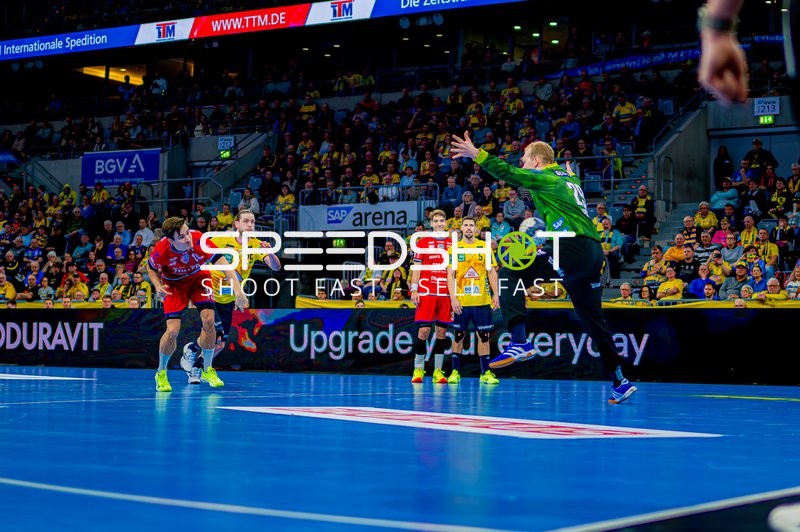 Handball I Herren I Saison 2024-2025 I Daikin HBL I 19. Spieltag I Rhein-Neckar Löwen - SG BBM Bietigheim I 13.02.2025