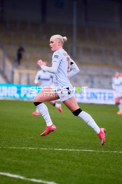 Läuft über das Spielfeld