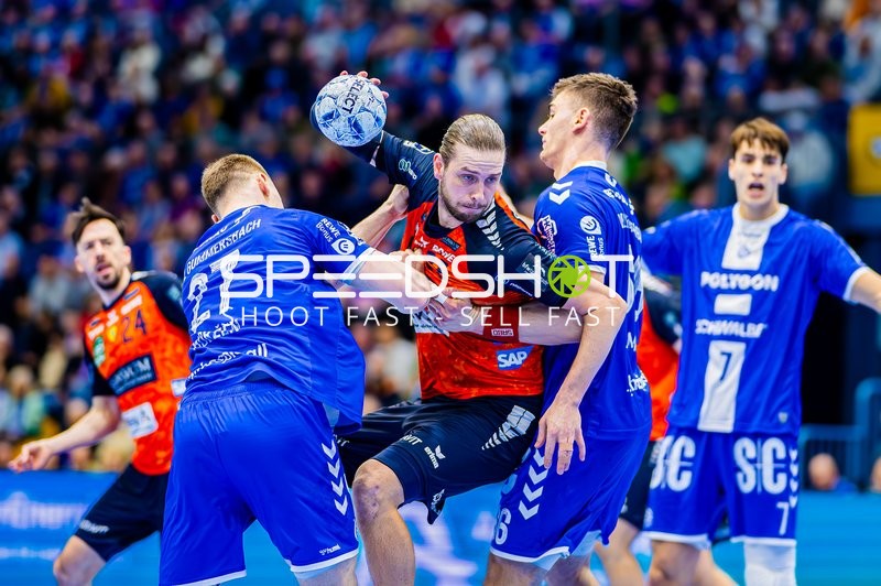 Handball I Herren I Saison 2024-2025 I Daikin HBL I 18. Spieltag I VfL Gummersbach - Rhein-Neckar Löwen I 22.02.2025