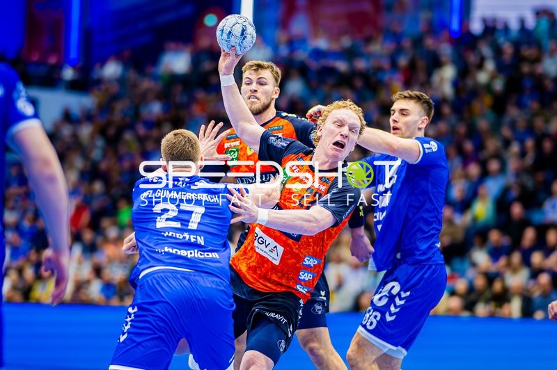 Handball I Herren I Saison 2024-2025 I Daikin HBL I 18. Spieltag I VfL Gummersbach - Rhein-Neckar Löwen I 22.02.2025