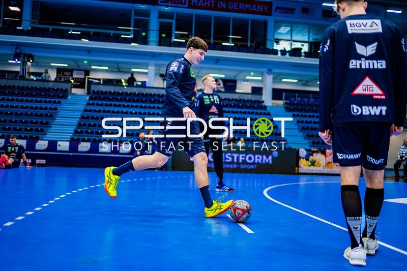 Aufwärmen der Spieler