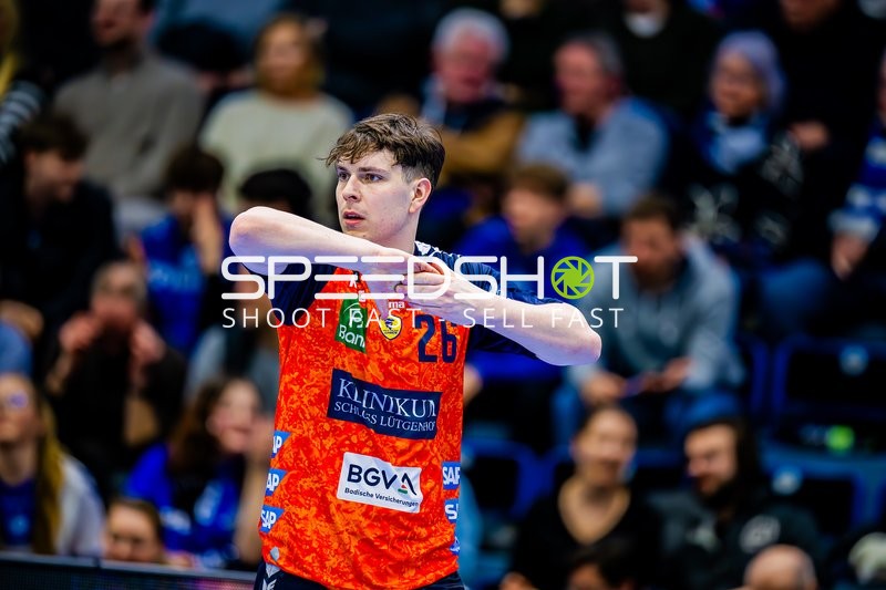 Spieler in Vorbereitungsaktion