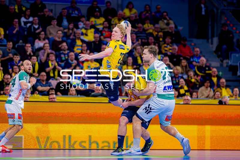 Handball I Herren I Saison 2024-2025 I Daikin HBL I 20. Spieltag I Rhein-Neckar Löwen - Frisch AUF! Göppingen I 26.02.2025