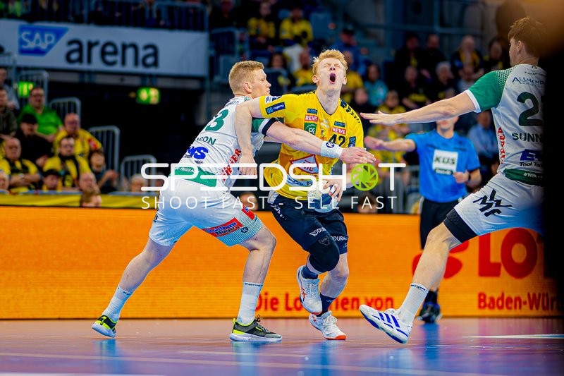 Handball I Herren I Saison 2024-2025 I Daikin HBL I 20. Spieltag I Rhein-Neckar Löwen - Frisch AUF! Göppingen I 26.02.2025