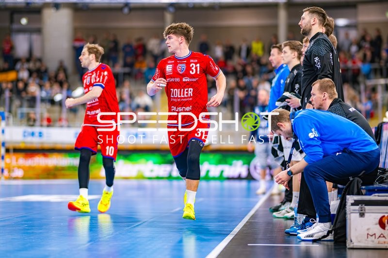 Spieler in Aktion beim Einwechseln