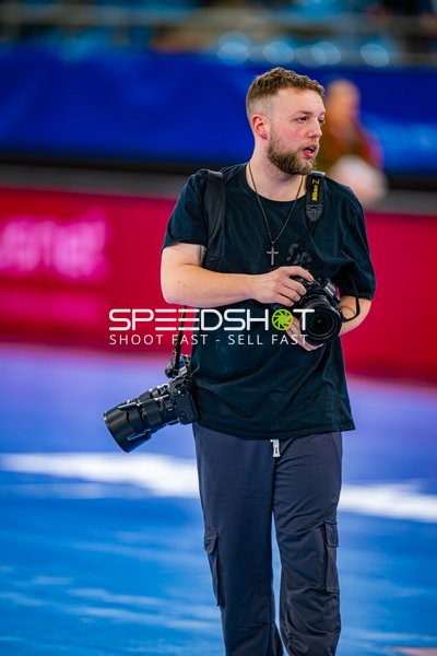 Fotograf bei der Arbeit