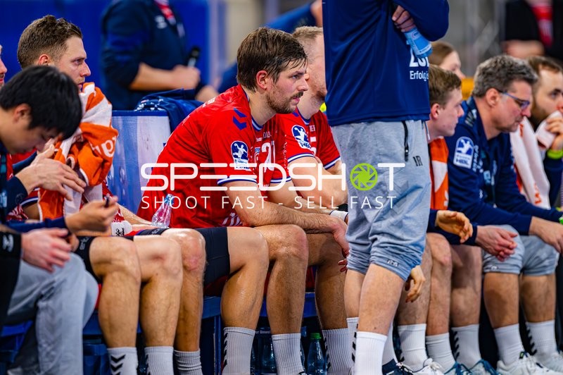 Spieler auf der Bank