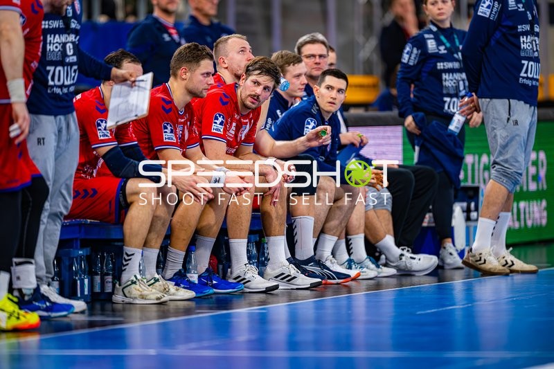 Spieler auf der Bank