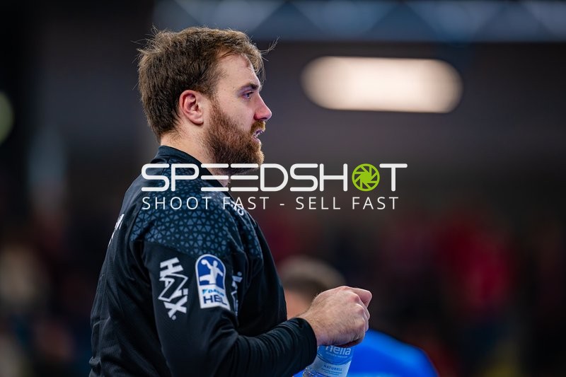 Torwart in Vorbereitung