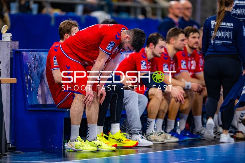 Spieler auf der Bank