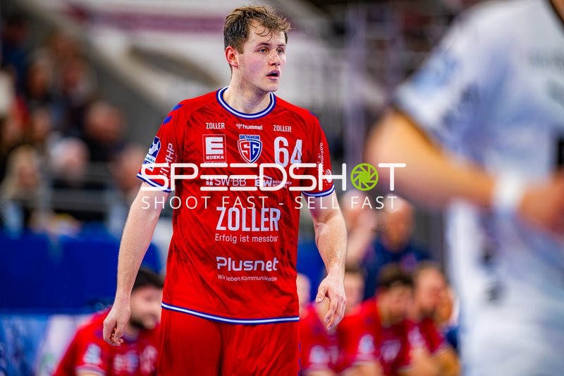 Spieler bereitet sich auf den Angriff vor