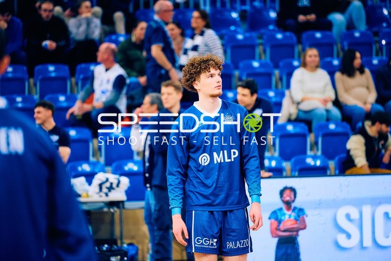 Spieler der MLP Academics Heidelberg vor dem Spiel