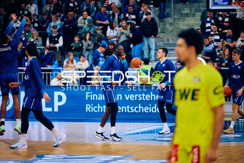 Vorbereitung der Teams auf das Spiel