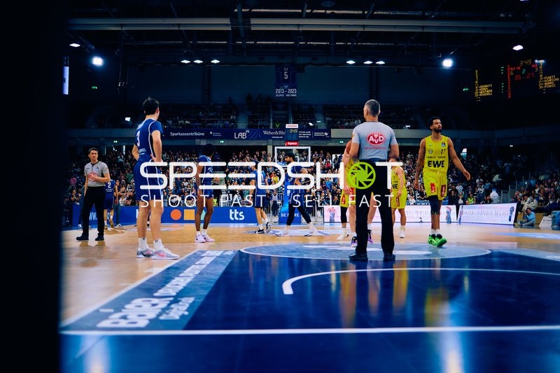 Spielsituation im ersten Viertel zwischen Heidelberg und Oldenburg