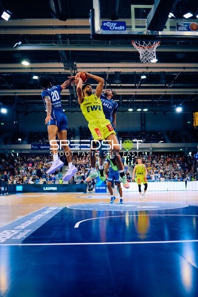 Spektakulärer Blockversuch am Korb