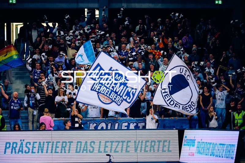 Heidelberg-Fans bejubeln ihr Team