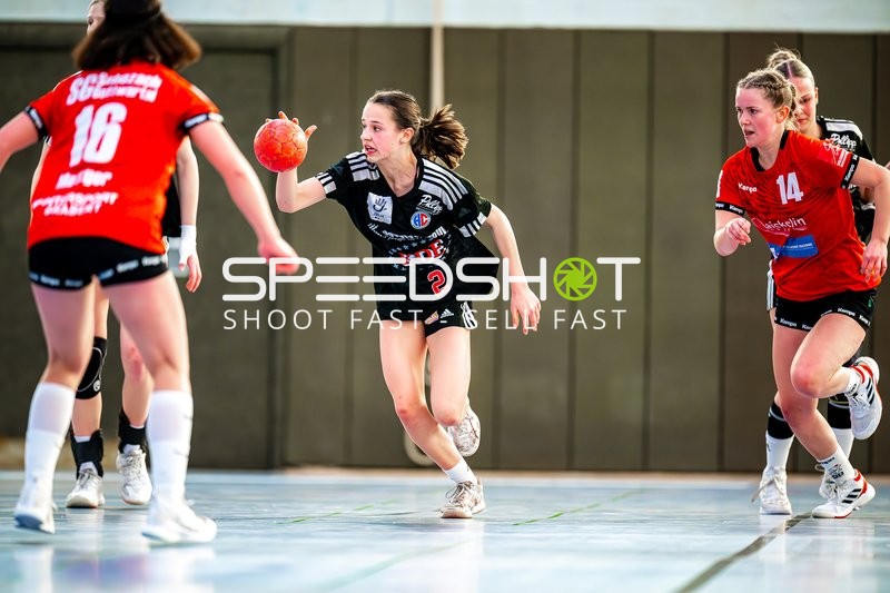 Handball I Jugend I Saison 2024-2025 I A-Jugend Bundesliga I SG Schozach-Bottwartal - HC Erlangen I 02.03.2025