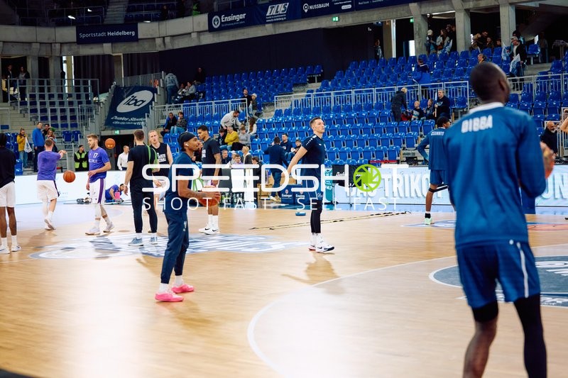 Aufwärmen vor dem Spiel