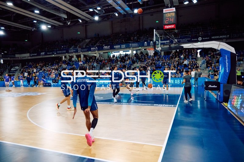 Aufwärmen vor dem Spiel