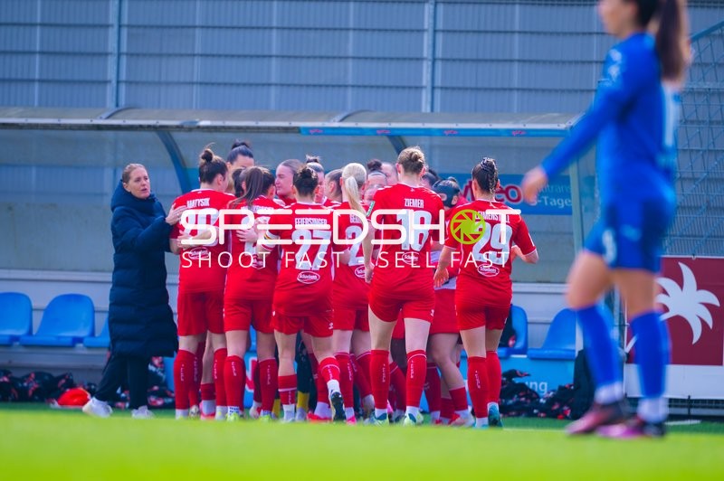 Fußball I Damen I Saison 2024-2025 I Google Pixel Frauen-Bundesliga I 17. Spieltag I TSG 1899 Hoffenheim - 1. FC Köln I 15.03.2025