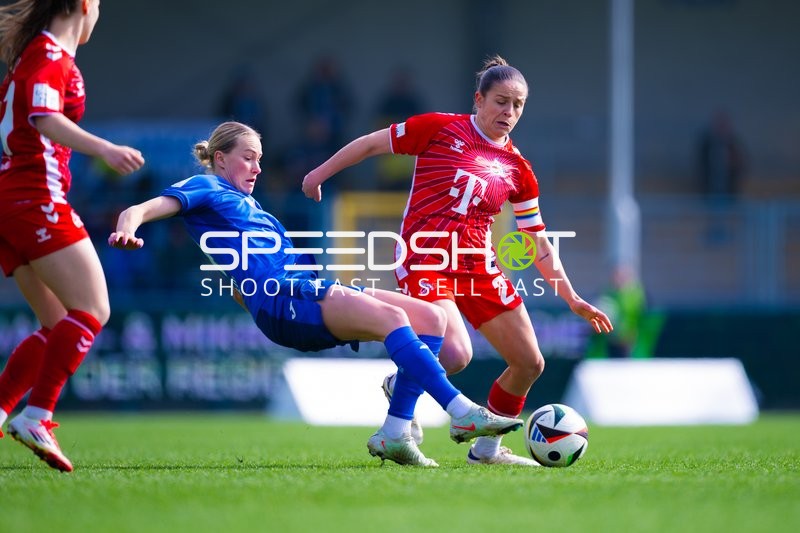 Fußball I Damen I Saison 2024-2025 I Google Pixel Frauen-Bundesliga I 17. Spieltag I TSG 1899 Hoffenheim - 1. FC Köln I 15.03.2025