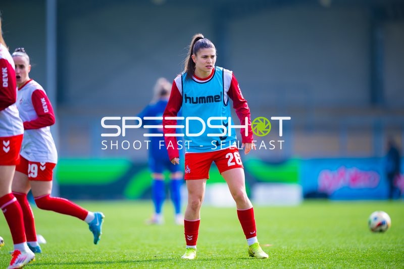 Fußball I Damen I Saison 2024-2025 I Google Pixel Frauen-Bundesliga I 17. Spieltag I TSG 1899 Hoffenheim - 1. FC Köln I 15.03.2025