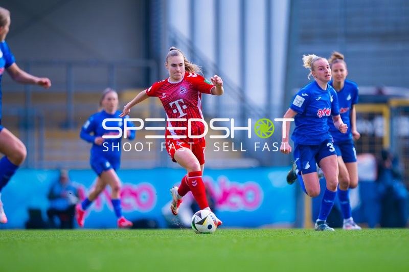 Fußball I Damen I Saison 2024-2025 I Google Pixel Frauen-Bundesliga I 17. Spieltag I TSG 1899 Hoffenheim - 1. FC Köln I 15.03.2025