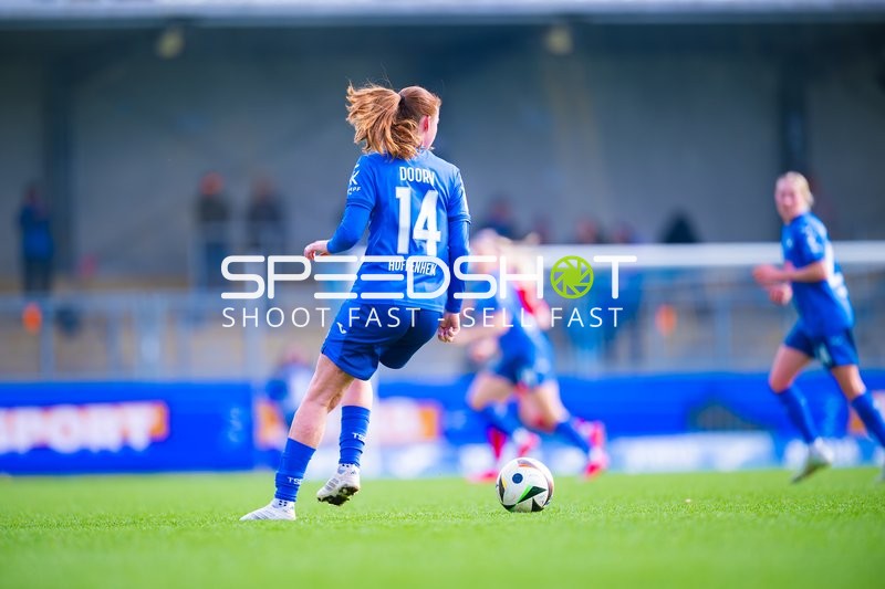 Fußball I Damen I Saison 2024-2025 I Google Pixel Frauen-Bundesliga I 17. Spieltag I TSG 1899 Hoffenheim - 1. FC Köln I 15.03.2025