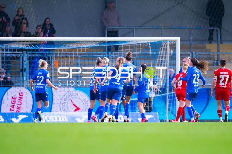 Fußball I Damen I Saison 2024-2025 I Google Pixel Frauen-Bundesliga I 17. Spieltag I TSG 1899 Hoffenheim - 1. FC Köln I 15.03.2025