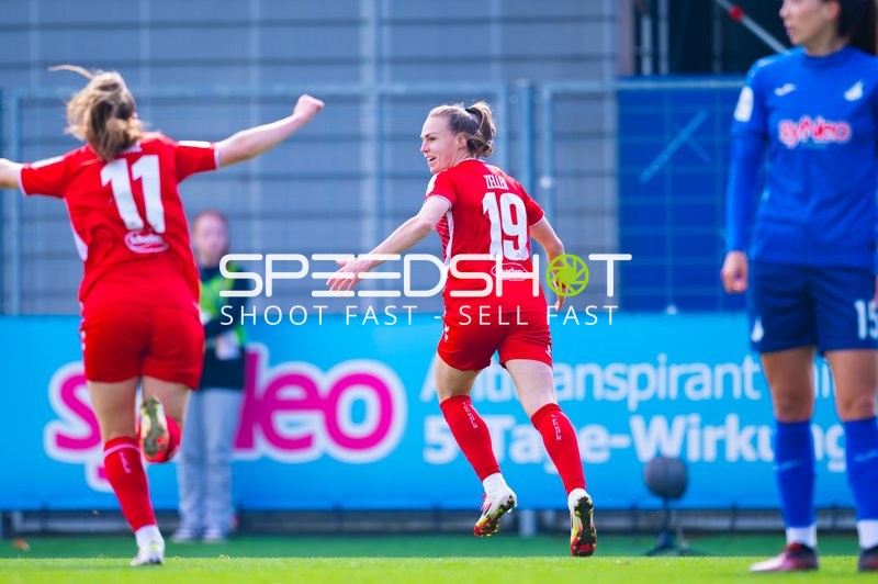 Fußball I Damen I Saison 2024-2025 I Google Pixel Frauen-Bundesliga I 17. Spieltag I TSG 1899 Hoffenheim - 1. FC Köln I 15.03.2025