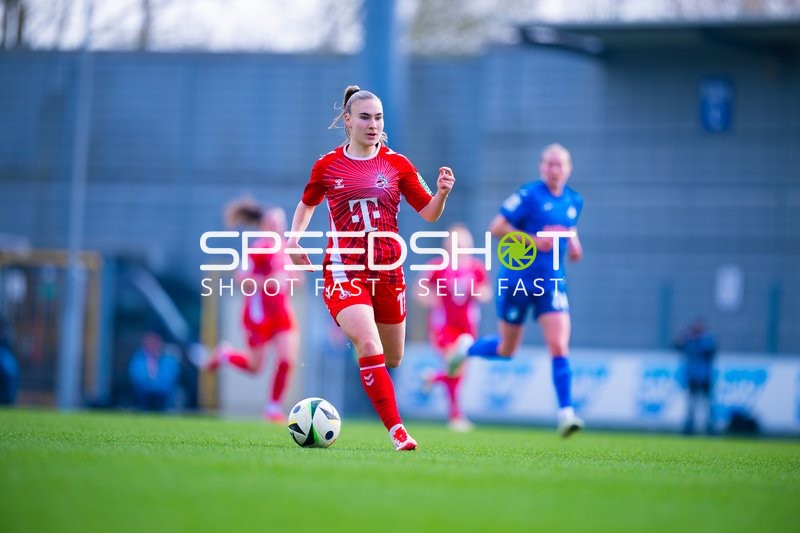 Fußball I Damen I Saison 2024-2025 I Google Pixel Frauen-Bundesliga I 17. Spieltag I TSG 1899 Hoffenheim - 1. FC Köln I 15.03.2025