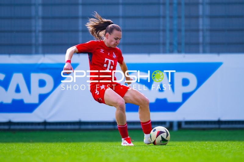 Fußball I Damen I Saison 2024-2025 I Google Pixel Frauen-Bundesliga I 17. Spieltag I TSG 1899 Hoffenheim - 1. FC Köln I 15.03.2025