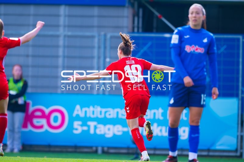 Fußball I Damen I Saison 2024-2025 I Google Pixel Frauen-Bundesliga I 17. Spieltag I TSG 1899 Hoffenheim - 1. FC Köln I 15.03.2025