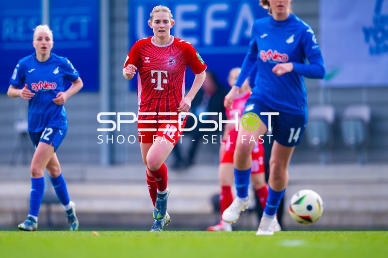 Fußball I Damen I Saison 2024-2025 I Google Pixel Frauen-Bundesliga I 17. Spieltag I TSG 1899 Hoffenheim - 1. FC Köln I 15.03.2025