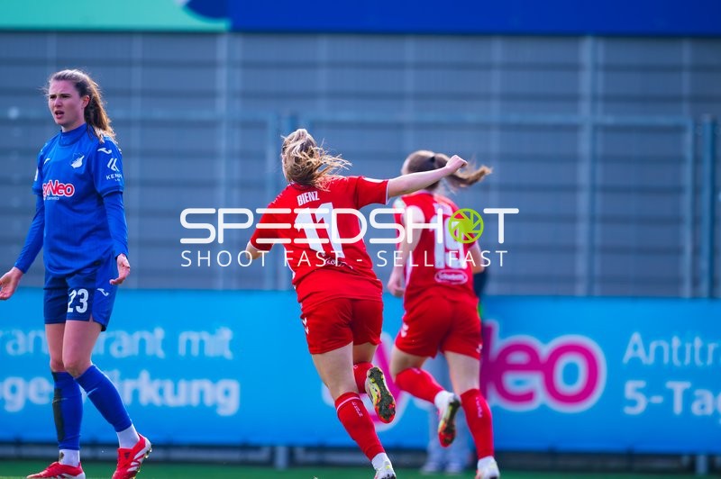 Fußball I Damen I Saison 2024-2025 I Google Pixel Frauen-Bundesliga I 17. Spieltag I TSG 1899 Hoffenheim - 1. FC Köln I 15.03.2025