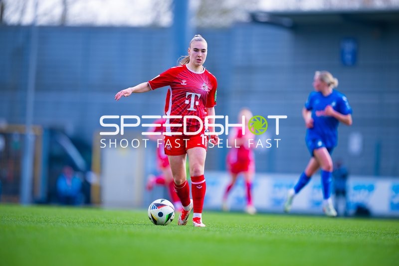 Fußball I Damen I Saison 2024-2025 I Google Pixel Frauen-Bundesliga I 17. Spieltag I TSG 1899 Hoffenheim - 1. FC Köln I 15.03.2025