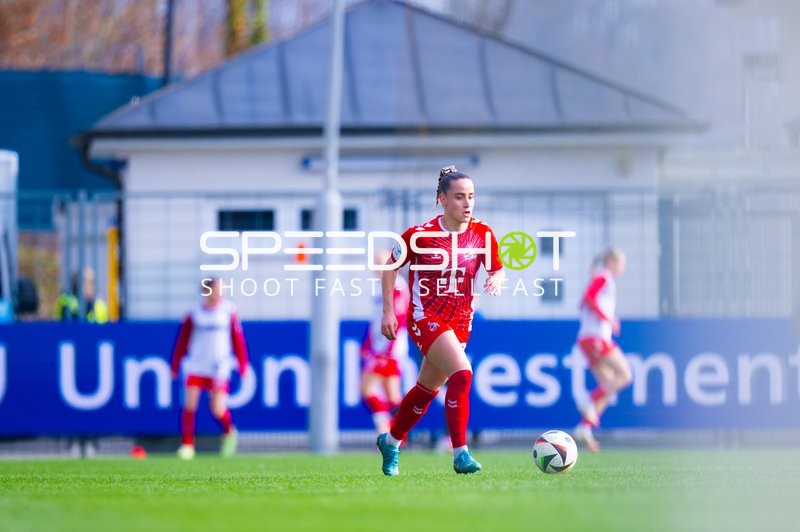 Fußball I Damen I Saison 2024-2025 I Google Pixel Frauen-Bundesliga I 17. Spieltag I TSG 1899 Hoffenheim - 1. FC Köln I 15.03.2025