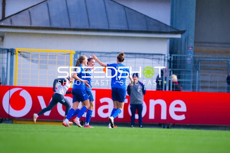 Fußball I Damen I Saison 2024-2025 I Google Pixel Frauen-Bundesliga I 17. Spieltag I TSG 1899 Hoffenheim - 1. FC Köln I 15.03.2025