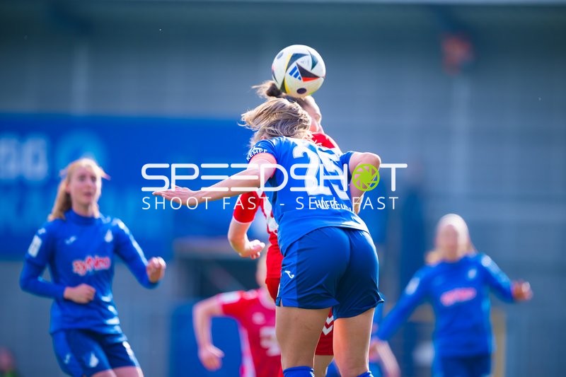 Fußball I Damen I Saison 2024-2025 I Google Pixel Frauen-Bundesliga I 17. Spieltag I TSG 1899 Hoffenheim - 1. FC Köln I 15.03.2025